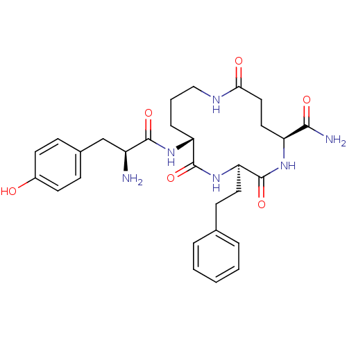 Chemical structure of BindingDB Monomer ID 50007334