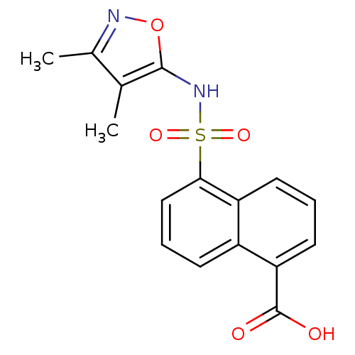 Chemical structure of BindingDB Monomer ID 50034441