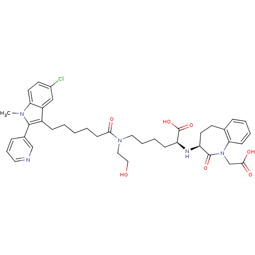 Chemical structure of BindingDB Monomer ID 50038585
