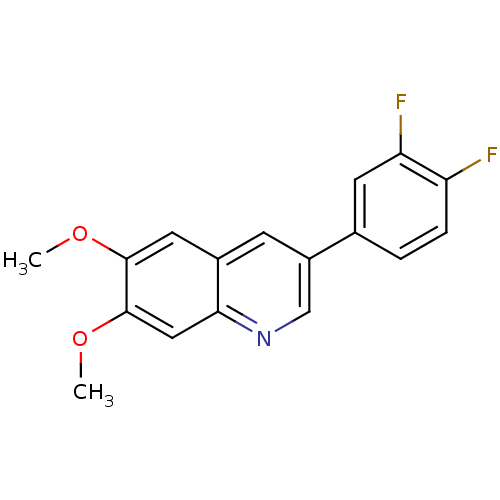 Chemical structure of BindingDB Monomer ID 50039086