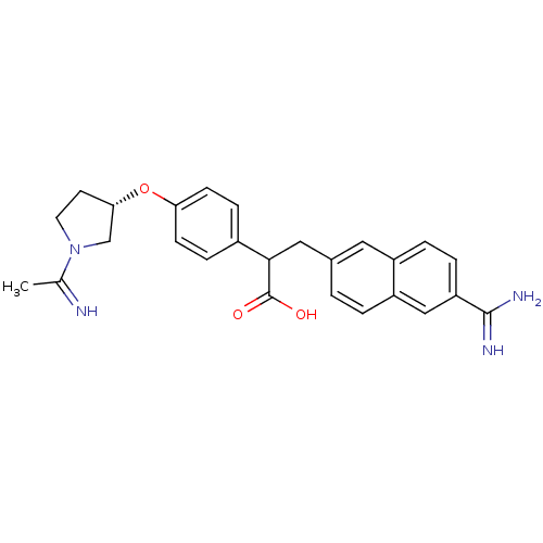 Chemical structure of BindingDB Monomer ID 50041219