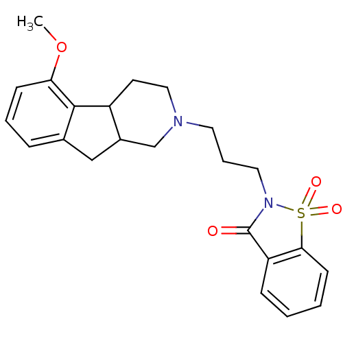Chemical structure of BindingDB Monomer ID 50043660