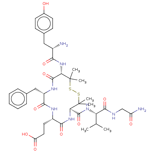 Chemical structure of BindingDB Monomer ID 50043713