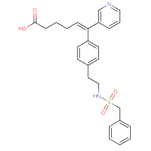 Chemical structure of BindingDB Monomer ID 50043845