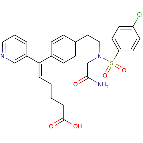 Chemical structure of BindingDB Monomer ID 50043852