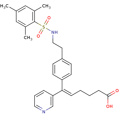 Chemical structure of BindingDB Monomer ID 50043861