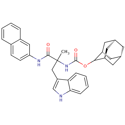 Chemical structure of BindingDB Monomer ID 50045819