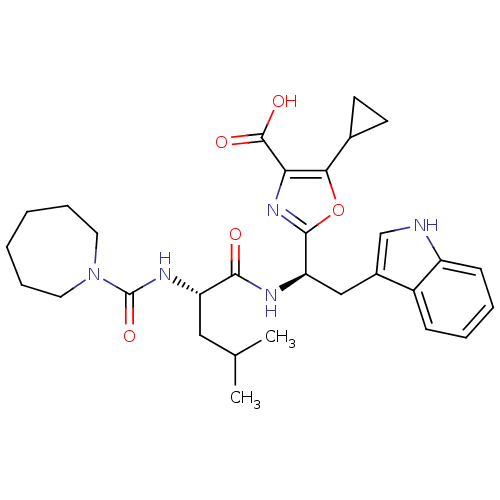 Chemical structure of BindingDB Monomer ID 50049974