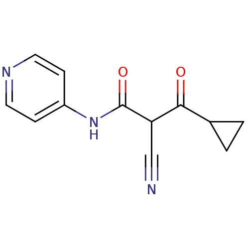 Chemical structure of BindingDB Monomer ID 50054575