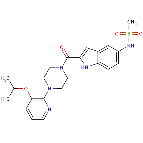 Chemical structure of BindingDB Monomer ID 50055471
