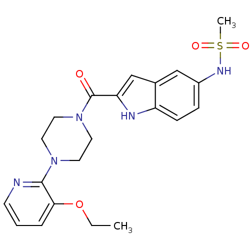 Chemical structure of BindingDB Monomer ID 50055476