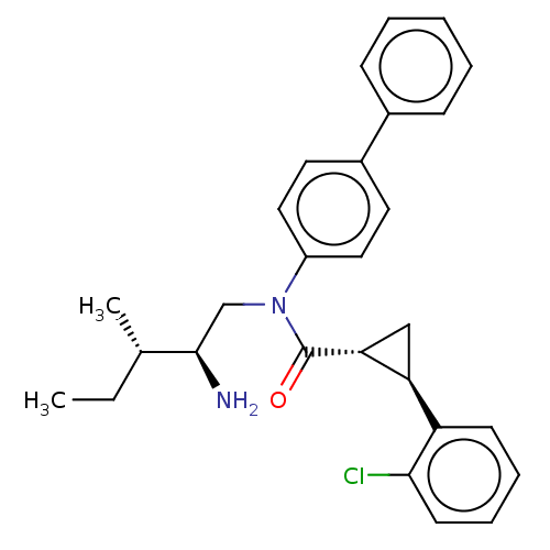 Chemical structure of BindingDB Monomer ID 50065740