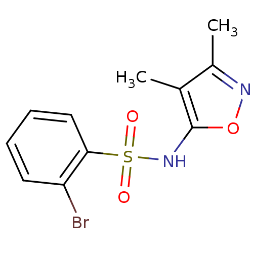Chemical structure of BindingDB Monomer ID 50068725