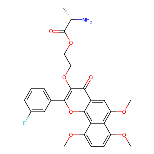 Chemical structure of BindingDB Monomer ID 50081937