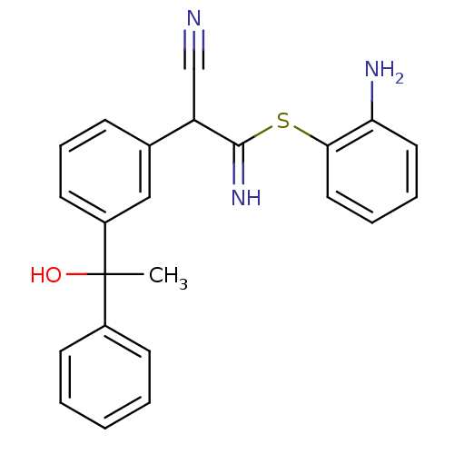 Chemical structure of BindingDB Monomer ID 50141394