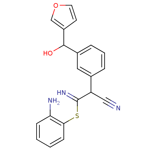 Chemical structure of BindingDB Monomer ID 50141409