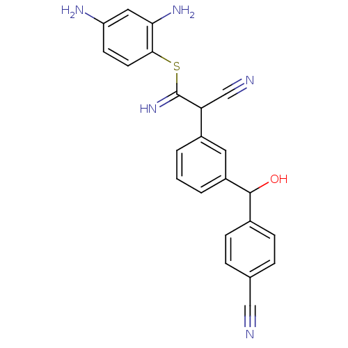 Chemical structure of BindingDB Monomer ID 50141428