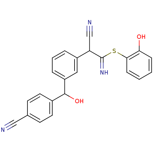 Chemical structure of BindingDB Monomer ID 50141438