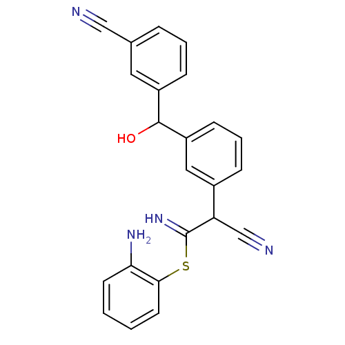 Chemical structure of BindingDB Monomer ID 50141441