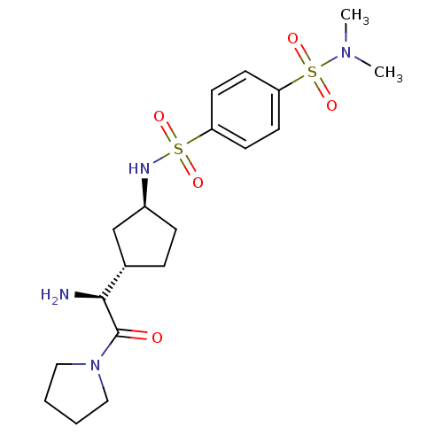 Chemical structure of BindingDB Monomer ID 50141617