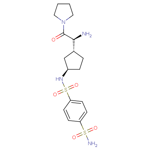 Chemical structure of BindingDB Monomer ID 50141621