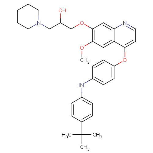 Chemical structure of BindingDB Monomer ID 50141816