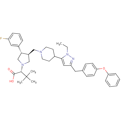 Chemical structure of BindingDB Monomer ID 50141923