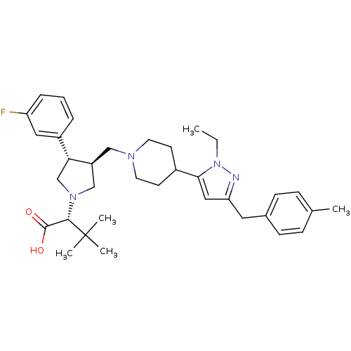 Chemical structure of BindingDB Monomer ID 50141934