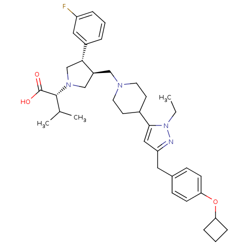 Chemical structure of BindingDB Monomer ID 50141958