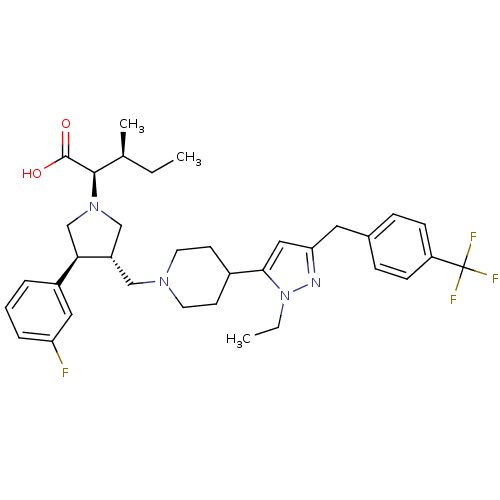 Chemical structure of BindingDB Monomer ID 50141985
