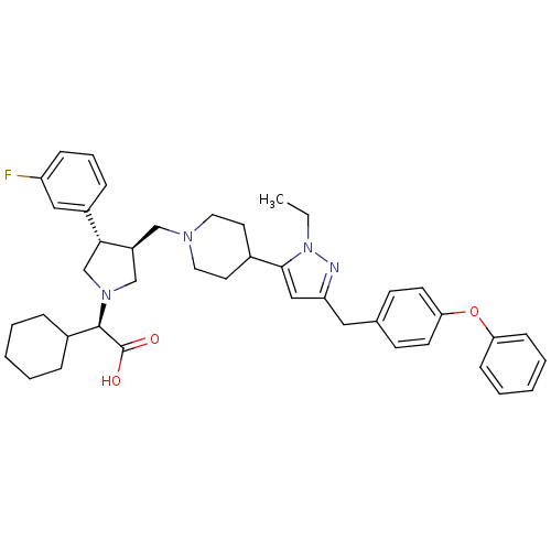 Chemical structure of BindingDB Monomer ID 50142019