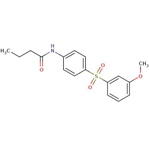 Chemical structure of BindingDB Monomer ID 50142211