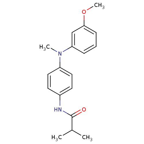 Chemical structure of BindingDB Monomer ID 50142223
