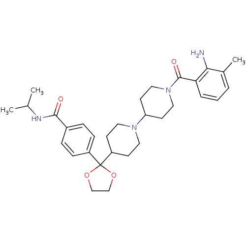 Chemical structure of BindingDB Monomer ID 50142806
