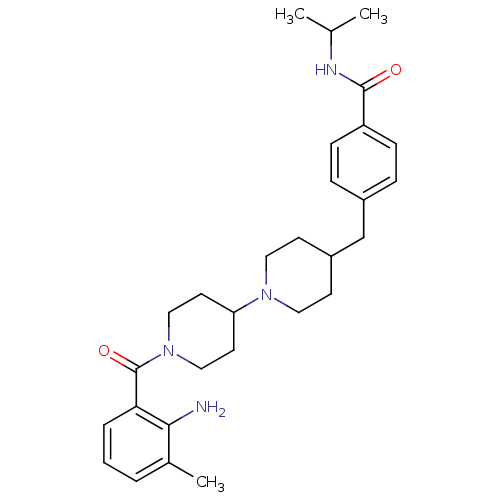 Chemical structure of BindingDB Monomer ID 50142812