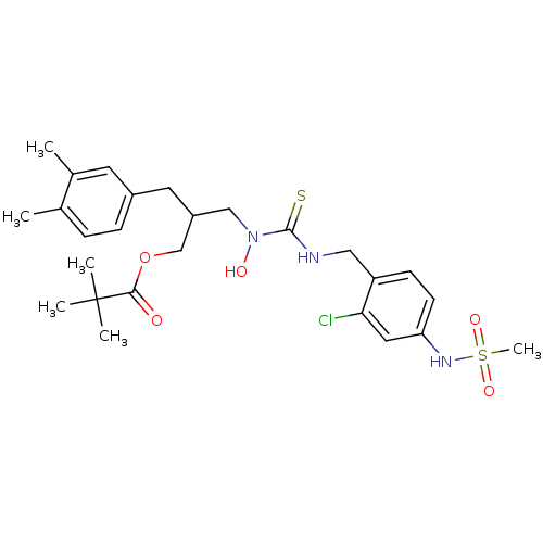 Chemical structure of BindingDB Monomer ID 50144666
