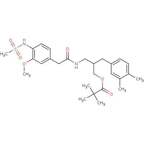 Chemical structure of BindingDB Monomer ID 50144675