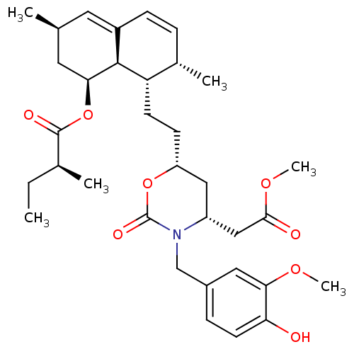 Chemical structure of BindingDB Monomer ID 50145392