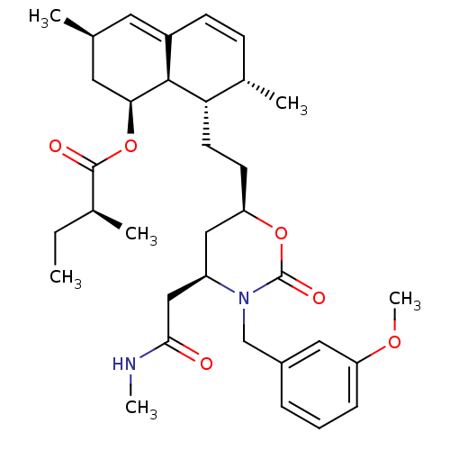 Chemical structure of BindingDB Monomer ID 50145395