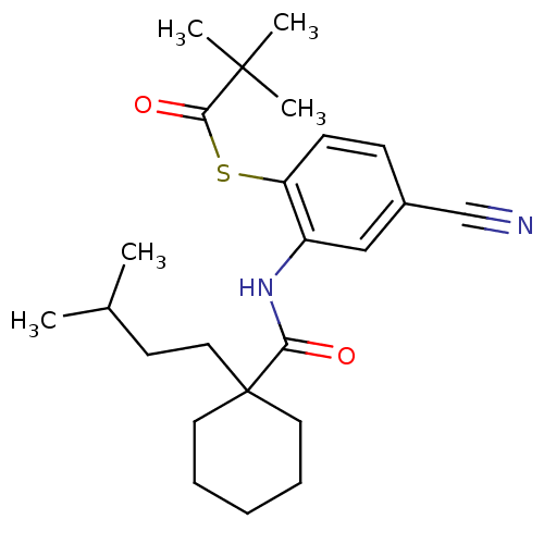 Chemical structure of BindingDB Monomer ID 50145557
