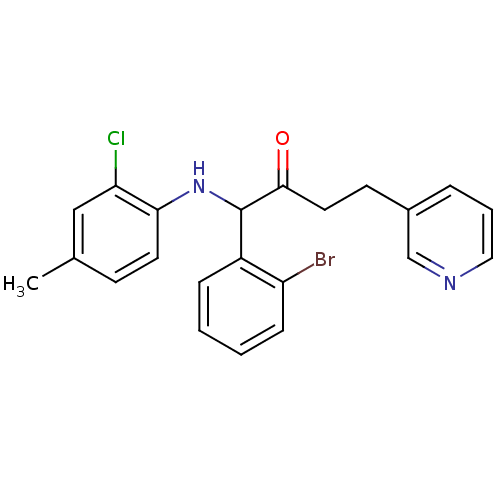 Chemical structure of BindingDB Monomer ID 50145760