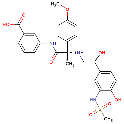 Chemical structure of BindingDB Monomer ID 50148527