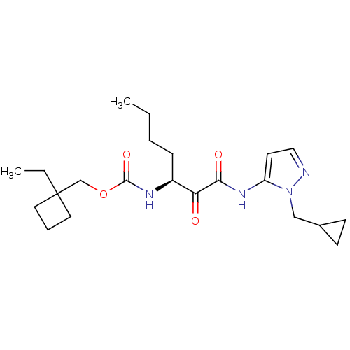 Chemical structure of BindingDB Monomer ID 50154160