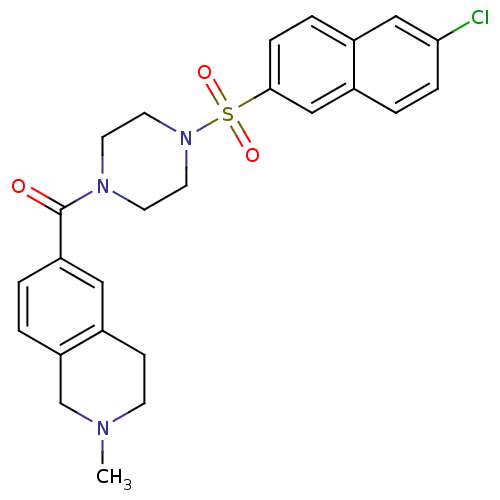 Chemical structure of BindingDB Monomer ID 50154274