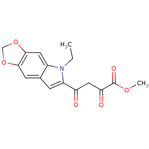 Chemical structure of BindingDB Monomer ID 50154405