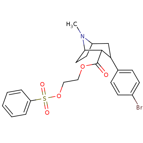 Chemical structure of BindingDB Monomer ID 50155456