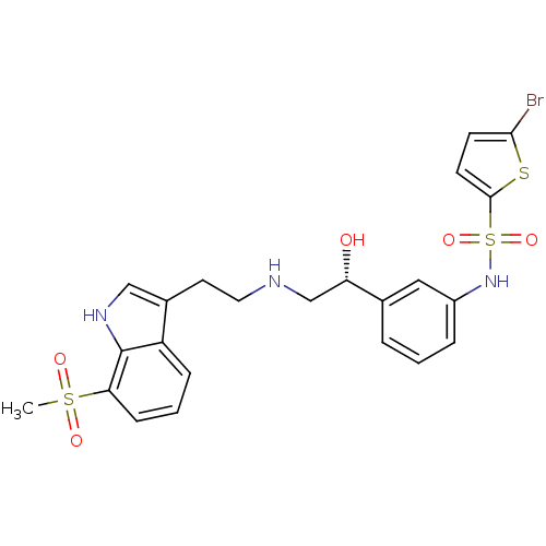 Chemical structure of BindingDB Monomer ID 50156280