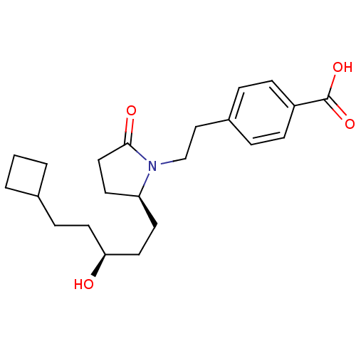 Chemical structure of BindingDB Monomer ID 50156546
