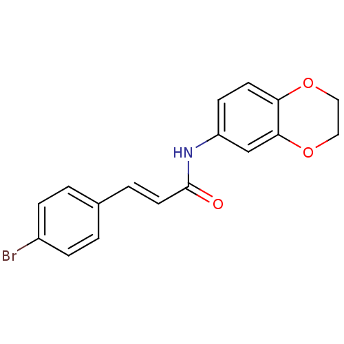 Chemical structure of BindingDB Monomer ID 50158636