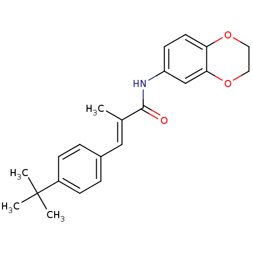 Chemical structure of BindingDB Monomer ID 50158662